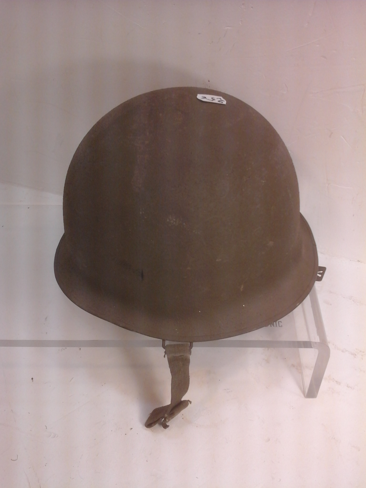Casque militaire vert vintage Bon état - Vue 4 - 